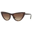 Gigi Hadid For Vogue Vo5211s 54mm Chic Cat-eye Sunglasses, Women's, White Oth