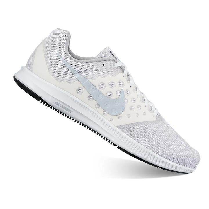 Nike Downshifter 7 Men's Running Shoes, Size: 11.5, White