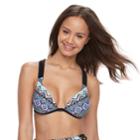 Mosaic Push-up Bikini Top, Size: Xs, Mayan Mosaic