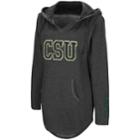 Women's Campus Heritage Colorado State Rams Hooded Tunic, Size: Xl, Silver