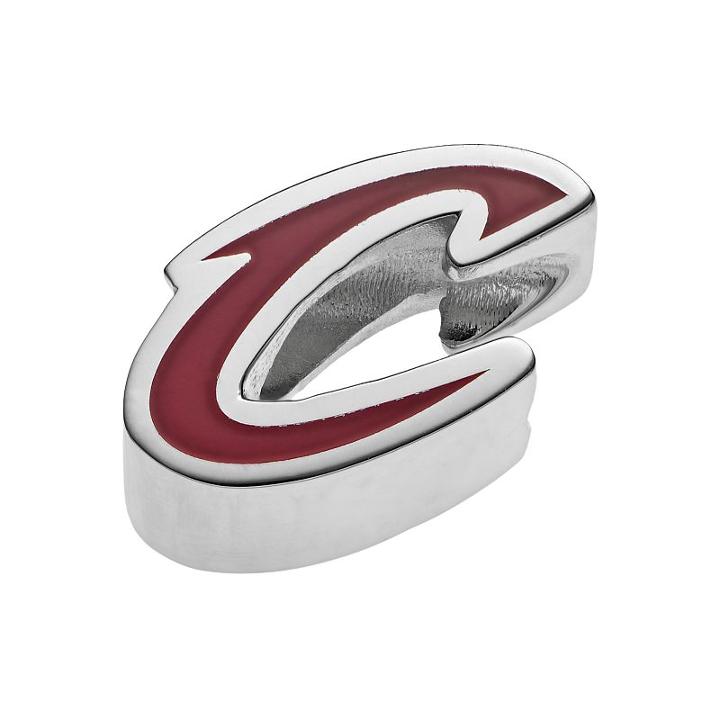 Logoart Sterling Silver Cleveland Cavaliers Bead, Women's, Multicolor