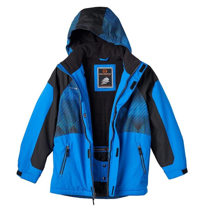 Boys 8-20 Free Country Boarder Jacket, Boy's, Size: Medium, Dark Blue