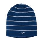 Nike Striped Beanie - Boys, Size: 8-20, Blue (navy)