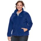 Plus Size Columbia Three Lakes Fleece Jacket, Women's, Size: 2xl, Purple