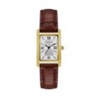 Caravelle Women's Classic Leather Watch - 44l234, Size: Medium, Brown