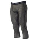 Men's Tek Gear&reg; Dry Tek Baselayer 3/4 Pants, Size: Medium, Med Green
