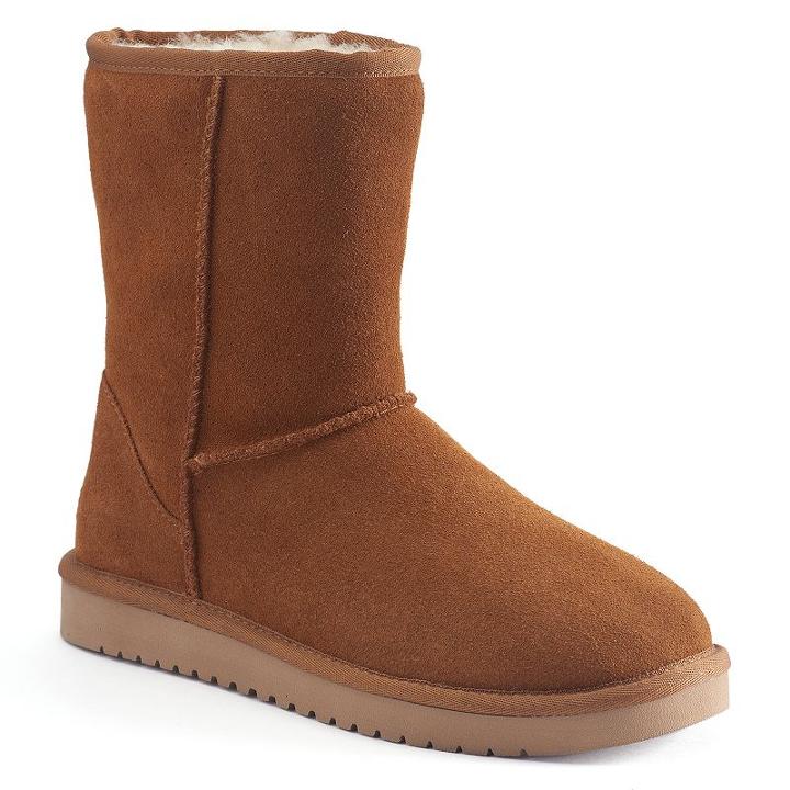 Koolaburra By Ugg Classic Short Women's Winter Boots, Size: 8, Med Brown