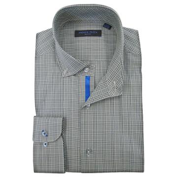 Men's Andrew Fezza Slim-fit Comfort Flex Collar Dress Shirt, Size: 16.5, Grey Other