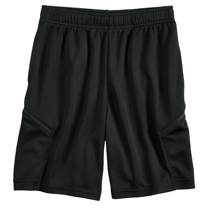 Boys 8-20 Tek Gear&reg; The Everything Shorts, Size: M(10-12), Black