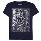 Boys 8-20 Nintendo Super Mario Tee, Boy's, Size: Small, Blue (navy)
