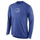 Men's Nike Boise State Broncos Elite Shooter Long-sleeve Tee, Size: Xl, Blue