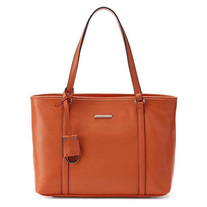 Dana Buchman Bella Tote, Women's, Med Orange