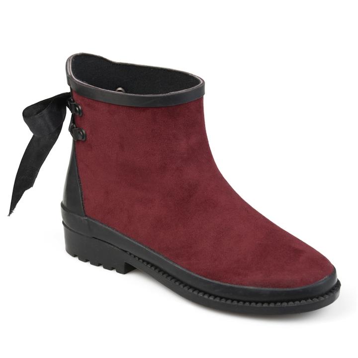 Journee Collection Burke Women's Rain Boots, Size: Medium (8), Dark Red
