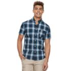 Men's Urban Pipeline&reg; Ombre Button-down Shirt, Size: Small, Black