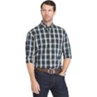 Big & Tall Men's Izod Regular-fit Tartan Plaid Button-down Shirt, Size: 3xb, Med Green