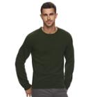 Men's Marc Anthony Slim-fit Cashmere Crewneck Sweater, Size: Xxl, Dark Green