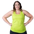 Plus Size Soybu Challenge Ruched Racerback Yoga Tank, Women's, Size: 1xl, Brt Green