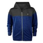 Boys 4-7 Hurley Colorblock Zip Hoodie, Size: 7, Blue Other