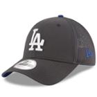 Adult New Era Los Angeles Dodgers 9forty Perf Pivot Adjustable Cap, Black