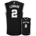 Men's Adidas San Antonio Spurs Kawhi Leonard Replica Jersey, Size: Large, Black