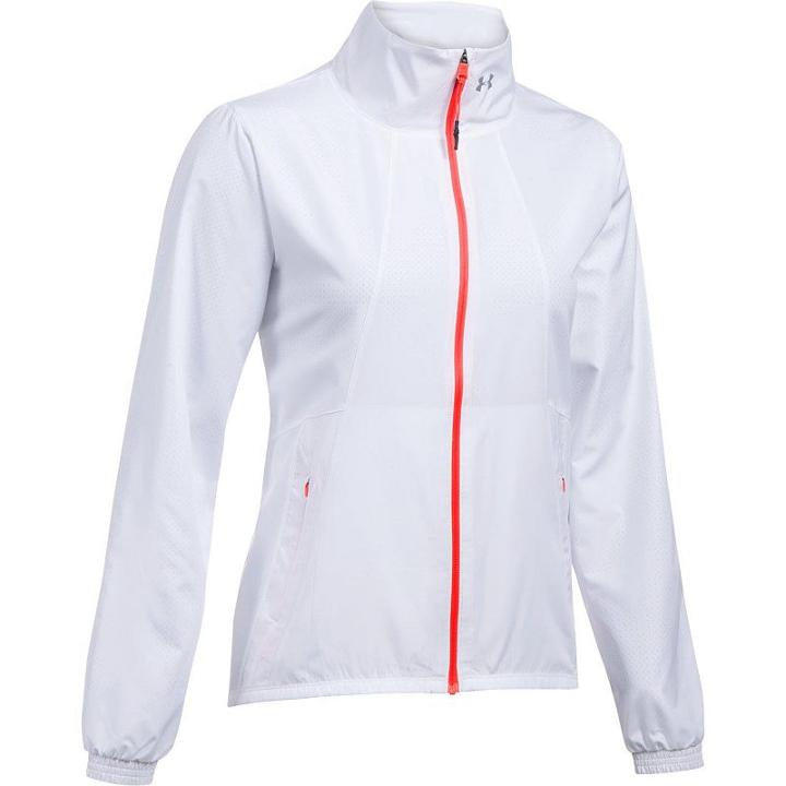 Women's Under Armour International Running Jacket, Size: Xs, White