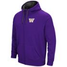 Men's Campus Heritage Washington Huskies Zip-up Hoodie, Size: Xxl, Drk Purple