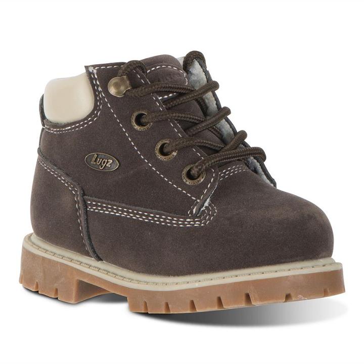 Lugz Drifter Toddlers' Fleece Boots, Kids Unisex, Size: 10 T, Brown