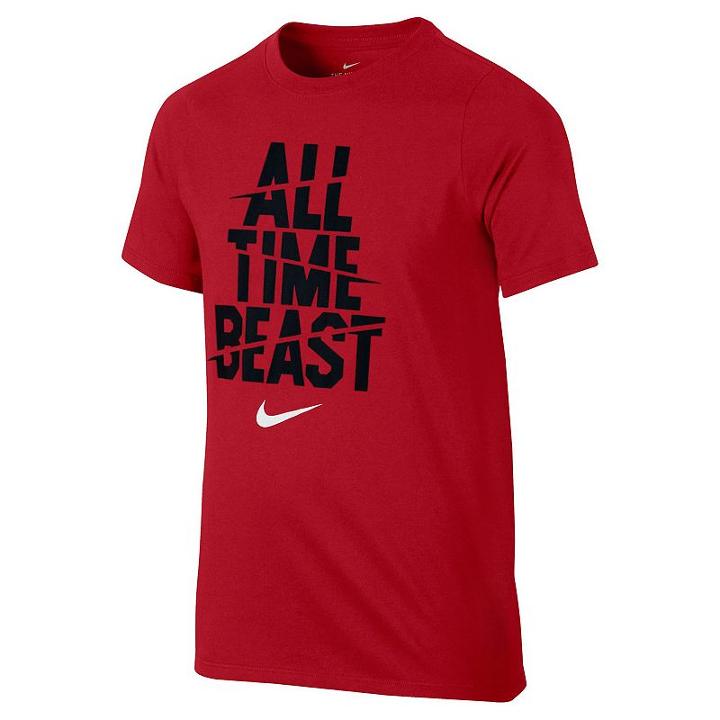Boys 8-20 Nike All Time Beast Tee, Boy's, Size: Large, Dark Pink