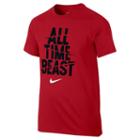 Boys 8-20 Nike All Time Beast Tee, Boy's, Size: Large, Dark Pink