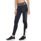 Women's Fila Sport&reg; Colorblock Fleece Leggings, Size: Small, Blue (navy)