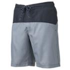 Big & Tall Sonoma Goods For Life&trade; Colorblock Swim Trunks, Men's, Size: 3xl Tall, Black