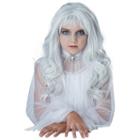 Kids Ghost Child Costume Wig, Girl's, Silver