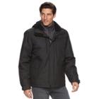 Men's Zeroxposur Fuel System 3-in-1 Systems Hooded Jacket, Size: Small, Black