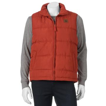 Men's Field & Stream Puffer Vest, Size: Small, Red