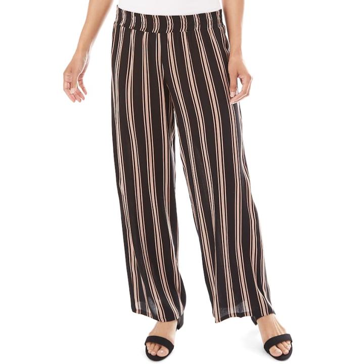 Women's Apt. 9&reg; Print Palazzo Pant, Size: Xl, Clay Stripe