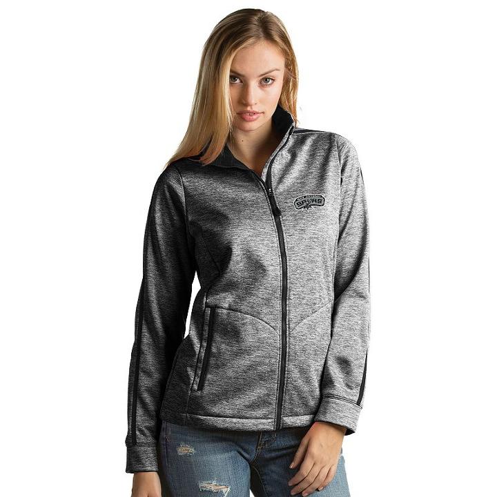 Women's Antigua San Antonio Spurs Golf Jacket, Size: Small, Oxford
