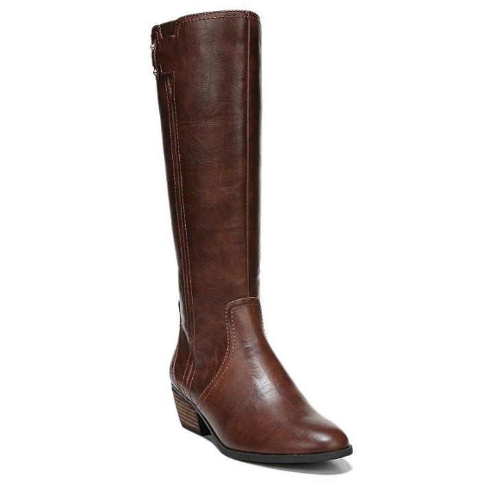 Dr. Scholl's Brilliance Women's Riding Boots, Size: Medium (8.5), Red