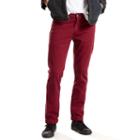 Men's Levi's&reg; 511&trade; Slim Fit Stretch Jeans, Size: 36x32, Dark Red