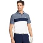 Men's Izod Sportflex Regular-fit Solid Stretch Performance Polo, Size: Large, Blue (navy)