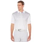Men's Jack Nicklaus Regular-fit Staydri Faded Paisley Golf Polo, Size: Xxl, White