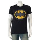Men's Dc Comics Batman Lego Logo Tee, Size: Medium, Black