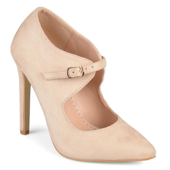 Journee Collection Connly Women's High Heels, Size: 5.5 Med, Lt Beige
