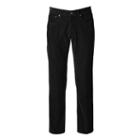 Men's Croft & Barrow&reg; Straight-fit 5-pocket Flat-front Corduroy Pants, Size: 38x36, Black