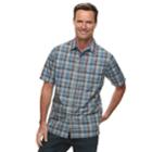 Men's Croft & Barrow&reg; Classic-fit Quick-dry Outdoor Button-down Shirt, Size: Xxl, Dark Blue