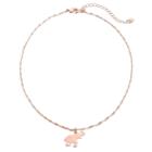 Lc Lauren Conrad Elephant Pendant Necklace, Women's, Brt Pink