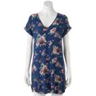 Juniors' Liberty Love T-shirt Shift Dress, Girl's, Size: Xs, Blue Other