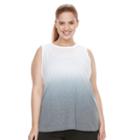 Plus Size Tek Gear&reg; Performance Easy Tank, Women's, Size: 3xl, White