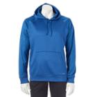 Men's Tek Gear&reg; Performance Fleece Embossed Pullover Hoodie, Size: Small, Med Blue