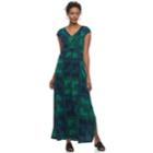 Women's Dana Buchman Shirred Maxi Dress, Size: Large, Green