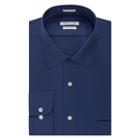 Men's Van Heusen Regular-fit Lux Sateen Dress Shirt, Size: 16-32/33, Blue Other